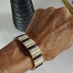 Vintage Watch Band Style Stretch Bracelet #A263